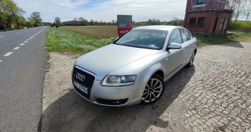 Audi A6 cena 22900 przebieg: 335000, rok produkcji 2004 z Karlino małe 704